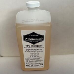New Starbucks Frappuccino Coffee flavoured Syrup 63 oz